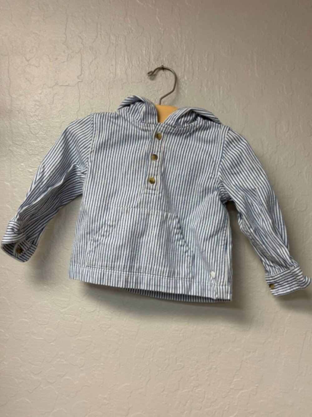 $18‎ ADD ON janie and jack stripe hoodie 18-24M Zara Mini Boden Kate Quinn